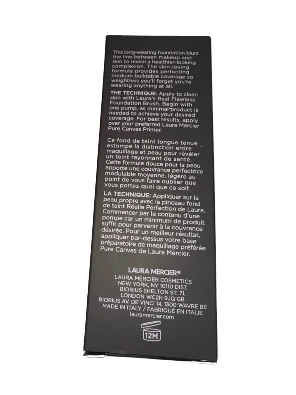Laura Mercier Real Flawless Weightless Perfecting Foundation - Shade 1C2 Chiffon